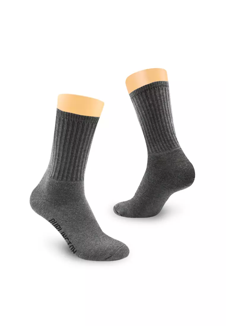 Burlington Men's Cotton Thick Sports Crew Socks 3 pairs in a pack 0223