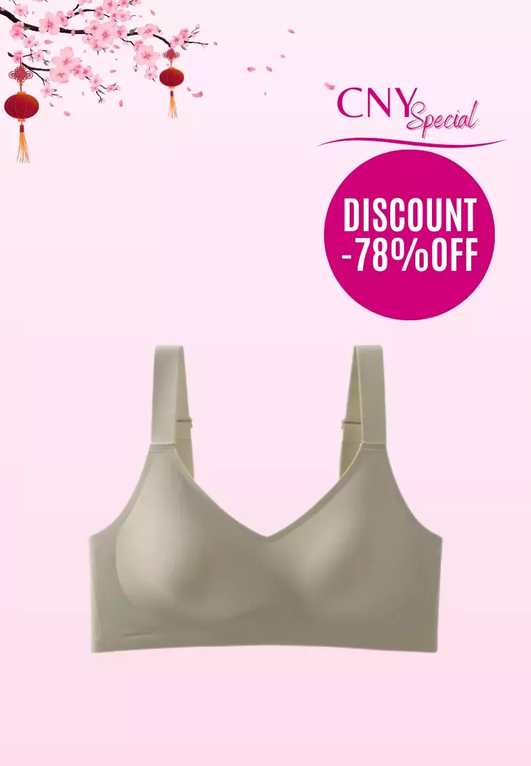 Shiloh Padded Non-wired Longline Bra for £29 - Plus Size Bras