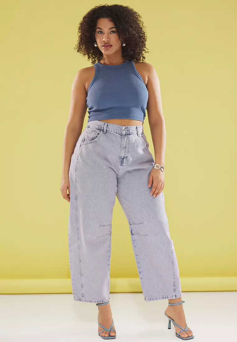 Plus Size Baggy Fit Jeans