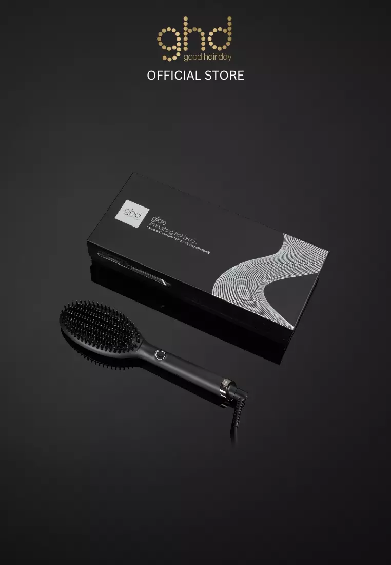 ghd Glide Hot Brush Straightener - Sisir Panas Pelurus Rambut