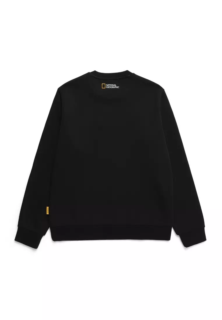 男女同款FOLHAS細LOGO衛衣