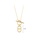 Glamorousky silver 925 Sterling Silver Plated Gold Simple Personality Hollow Geometric Pendant with Necklace 3A94DAC7F44C75GS_2