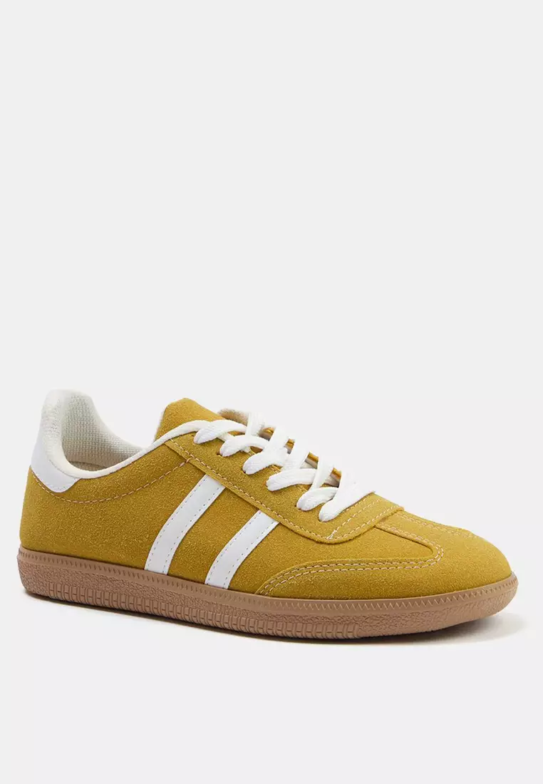 Retro Lace-Up Sneakers