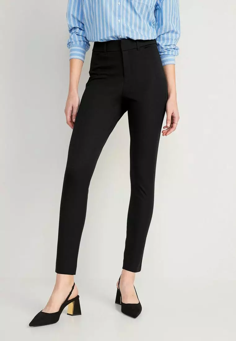High-Waisted Pixie Skinny Ankle Pants for Women