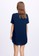 Third Day Third Day LTB11D Dress Kaos Casual Rounded Katakana Navy BAE91AAEC47E1EGS_3