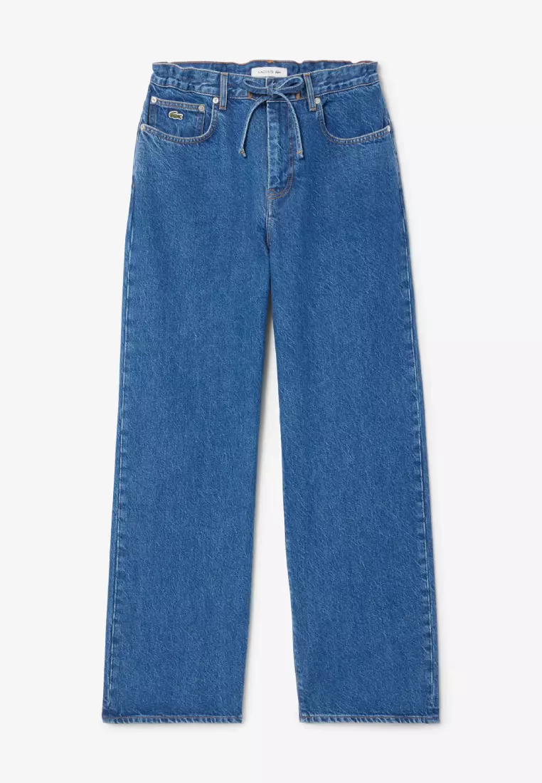 Wide Leg Denim Pants