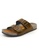 SoleSimple brown Athens - Camel Leather Sandals & Flip Flops & Slipper FCA96SHFD8D71FGS_2