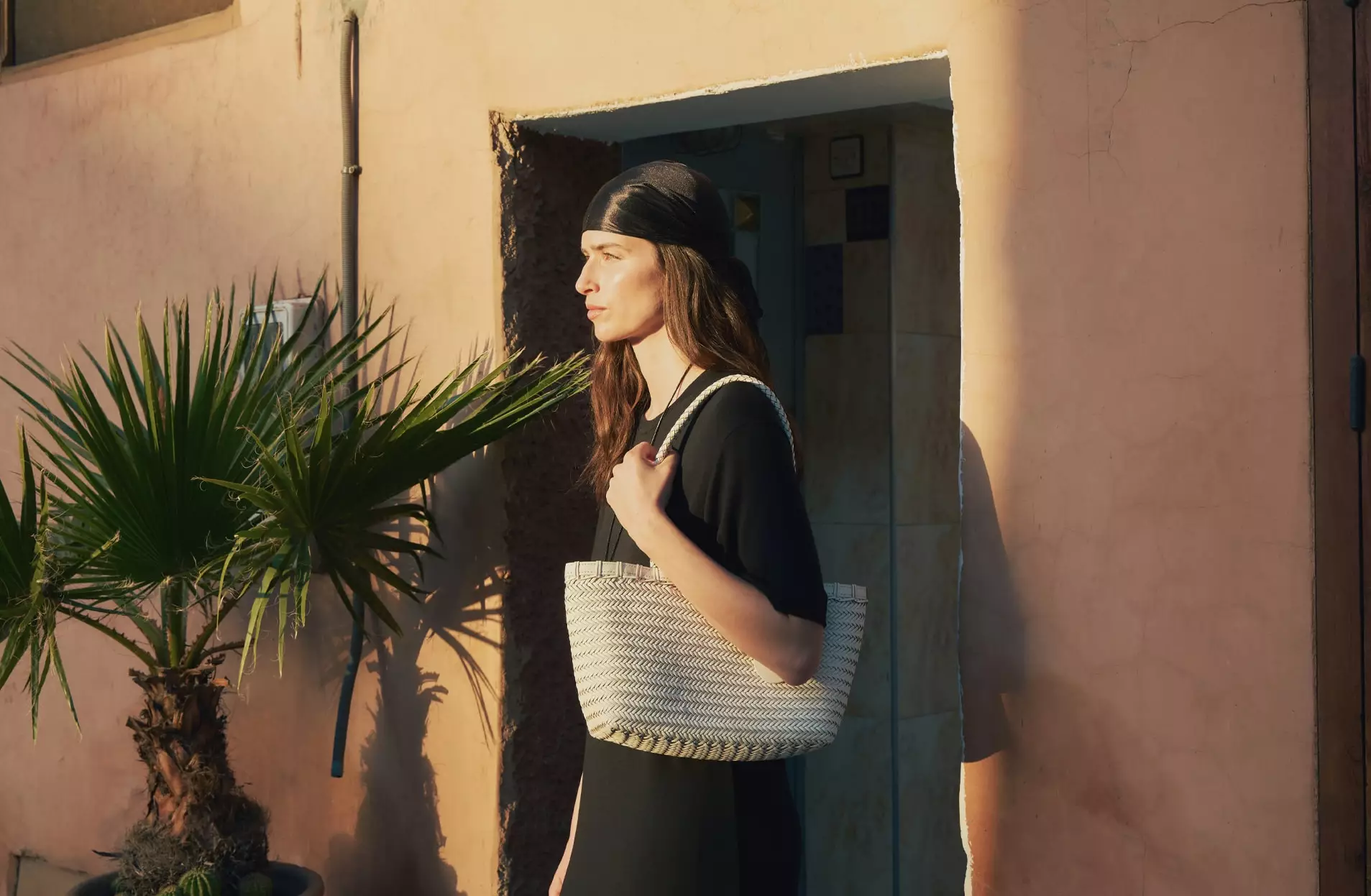 TWIG BAG dried ivory