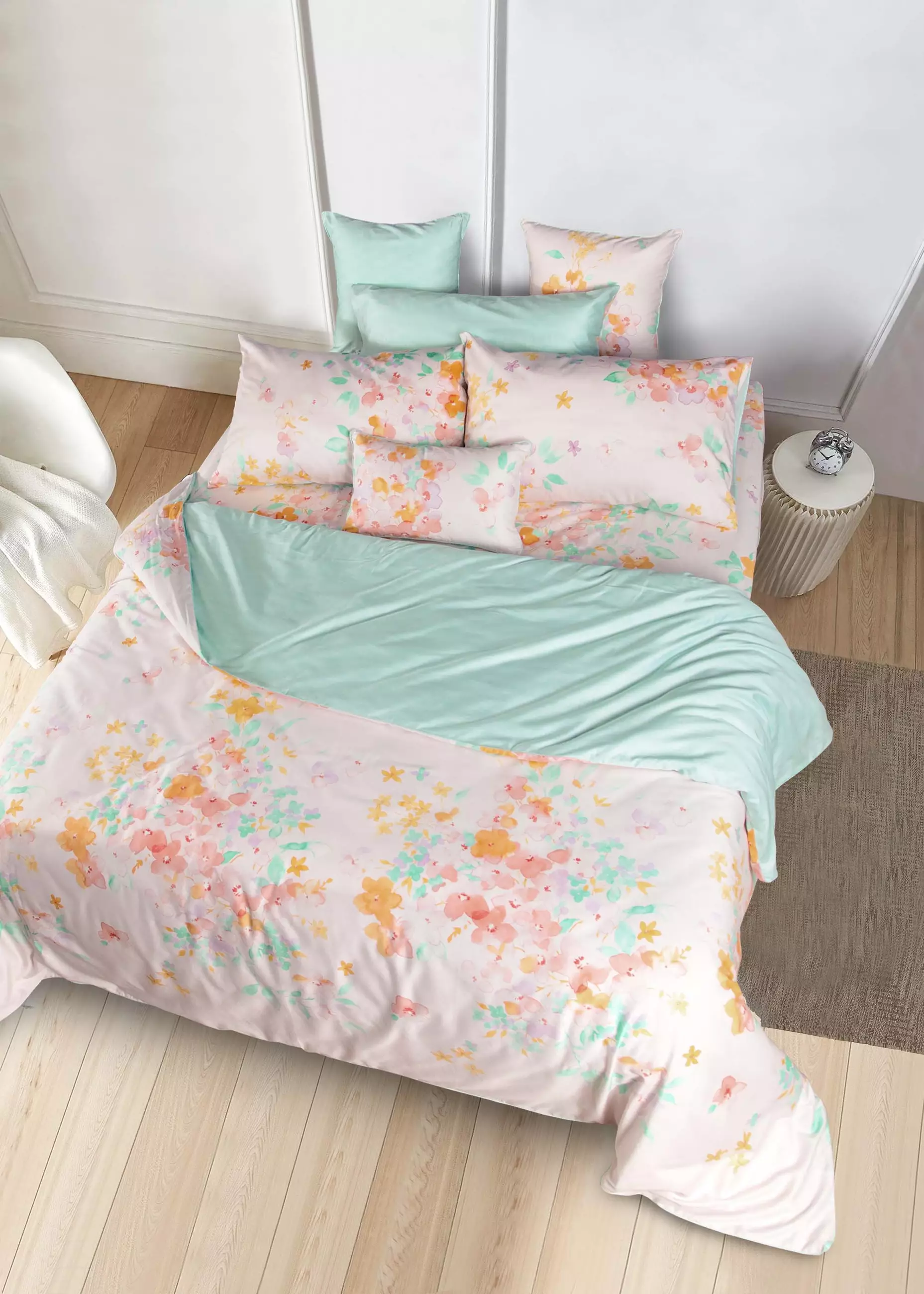 Jual AKEMI AKEMI Cotton Jezina Bed Sheet & Bed Cover Queen Original