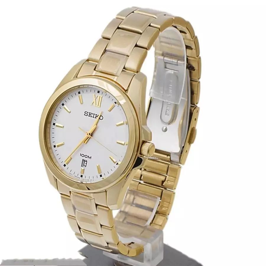 Seiko SGEG64P1 Rantai Full Gold Cowok