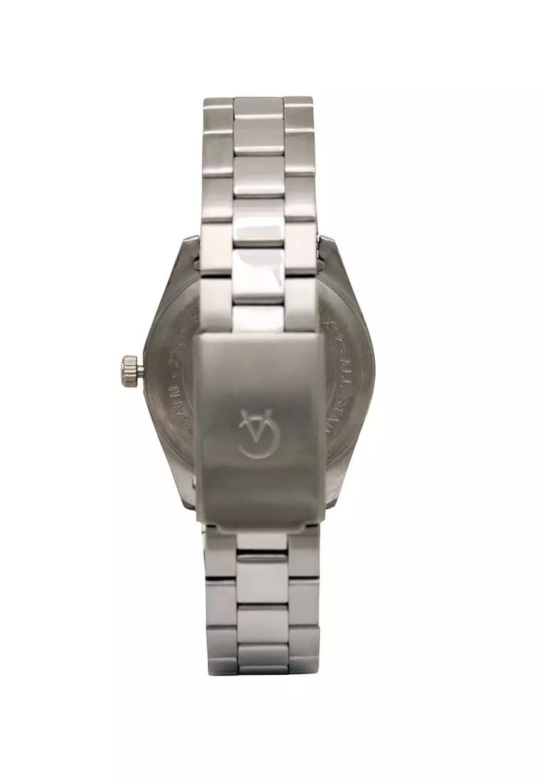 Alexandre Christie Jam Tangan Wanita - Silver - Stainless Steel - 1035 LDBSSSL