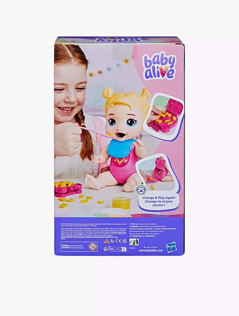Baby Alive Dinnertime Creations Blonde Hair - BYAG2788