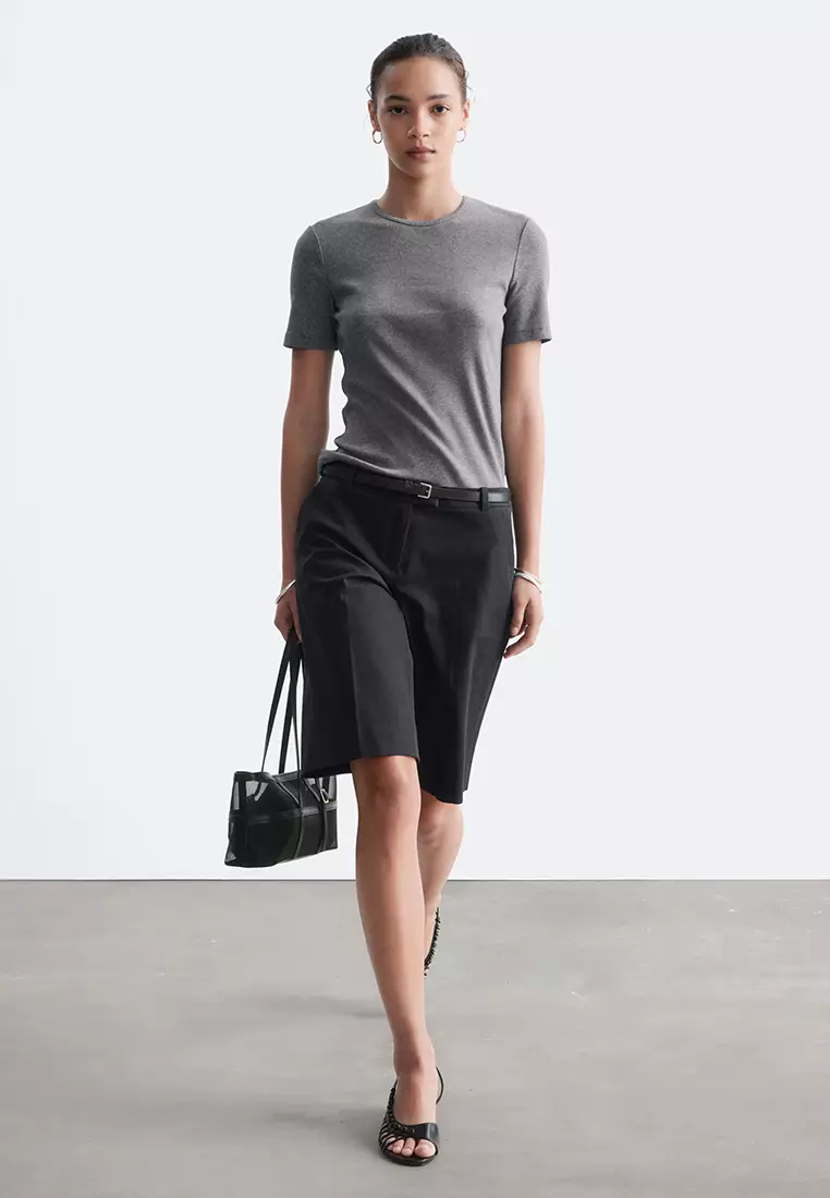 Ribbed T-Shirt