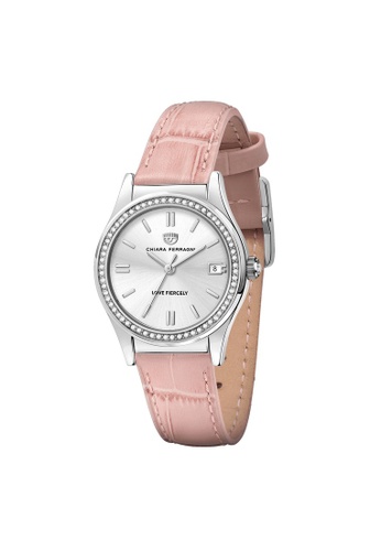Chiara Ferragni pink Chiara Ferragni Contemporary 32mm White Silver Dial Women's Quartz Watch R1951102503 0BD63AC2FBE4FBGS_1