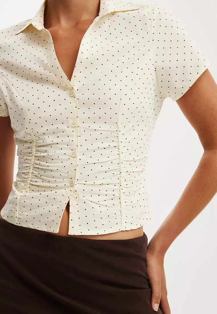 Maya Ruched Shirt