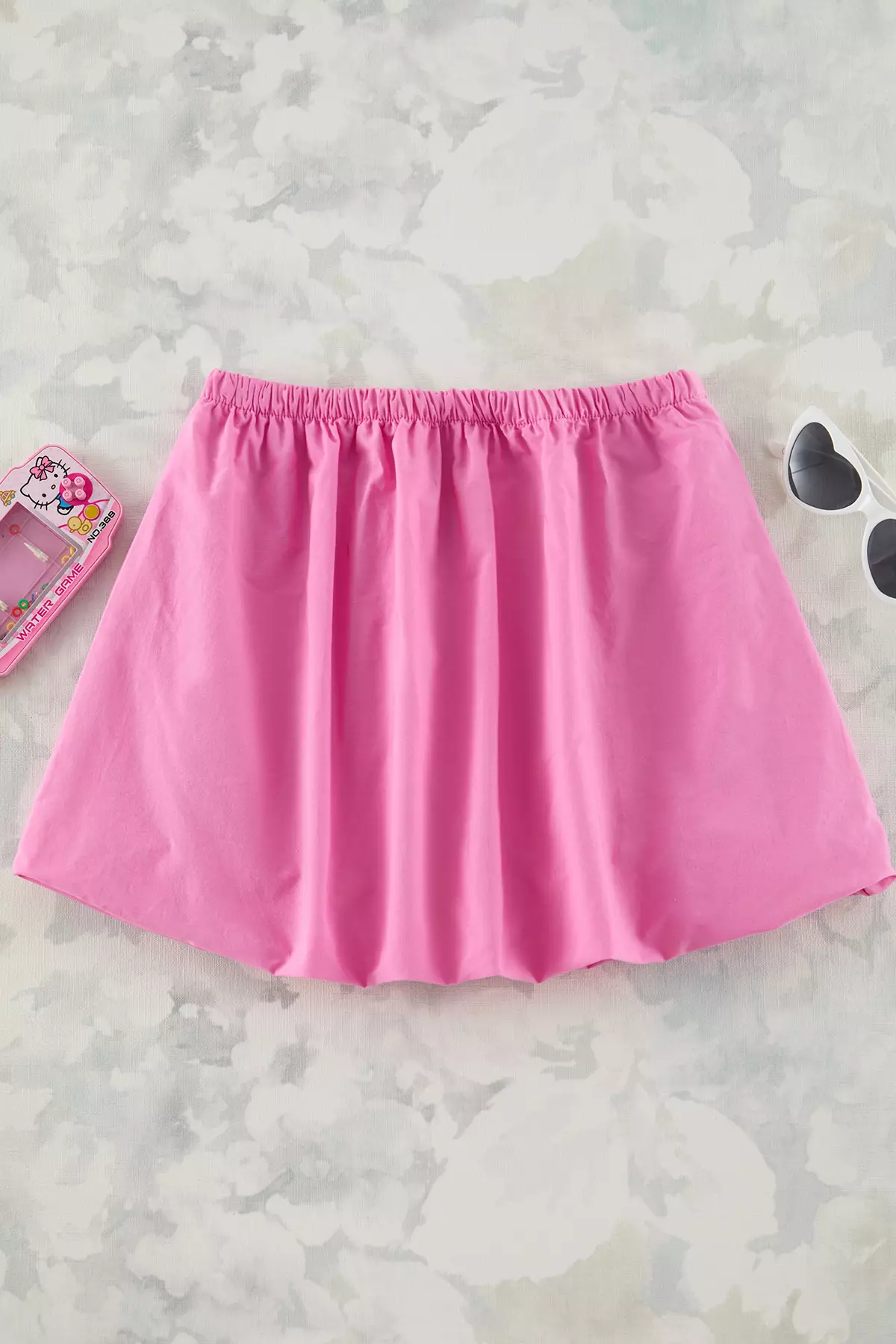Balloon Fit Mini Skirt