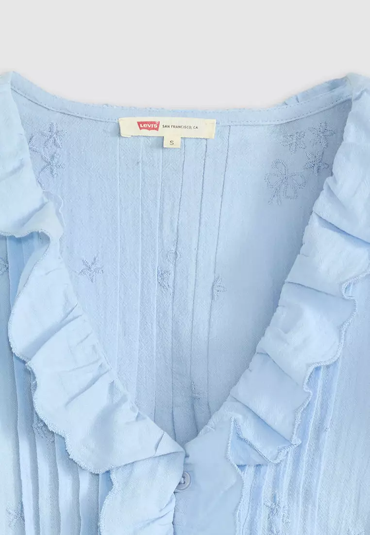 Levi's® Women's Giselle Ruffle Blouse (0049Z-0001)