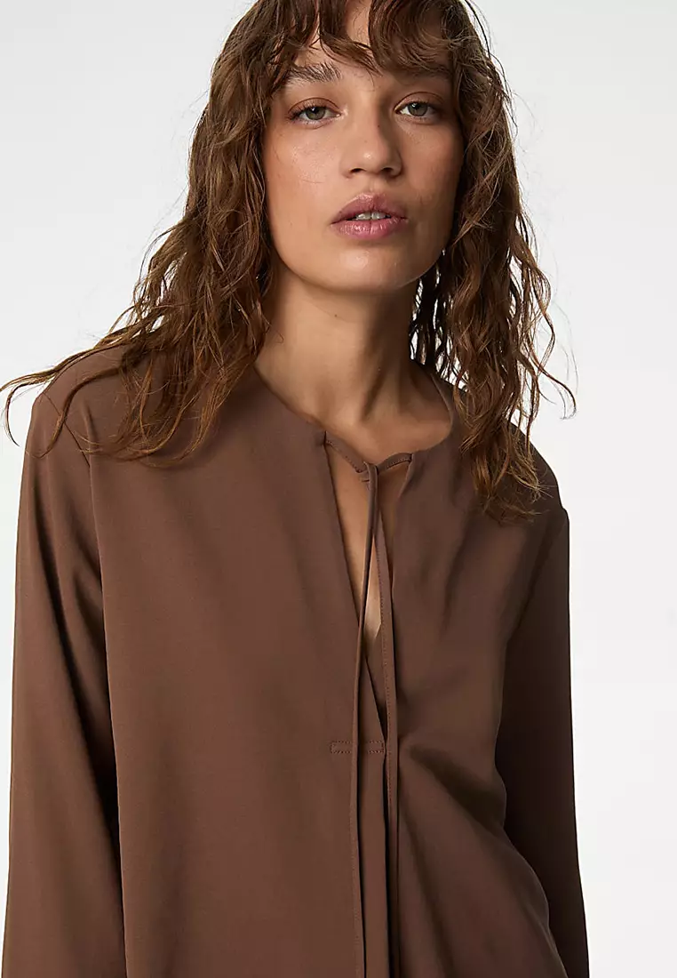 Tie Neck Blouse