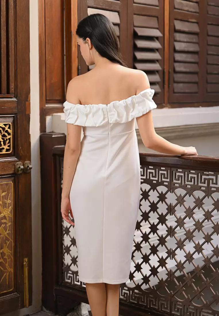 Buy Bebebeige Off Shoulder Dress 2026 Online | ZALORA