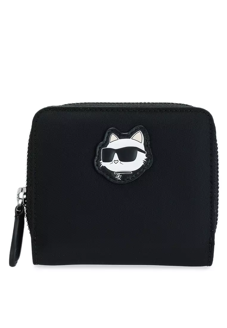 Women's K/IKONIK NYLON CLUTCH by KARL LAGERFELD