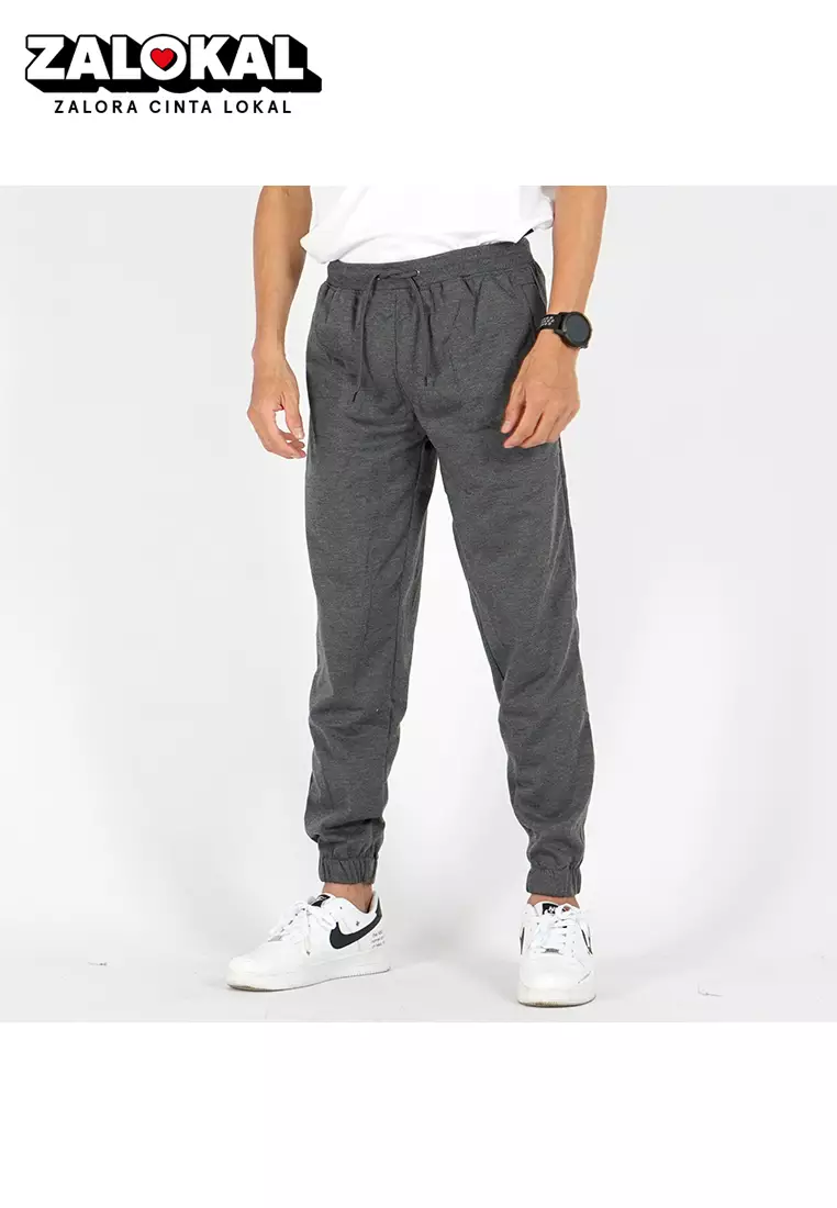  Felix Promo Jogger Pants Pria Polos Korean Style Panjang Sporty Trainning Joger Murah