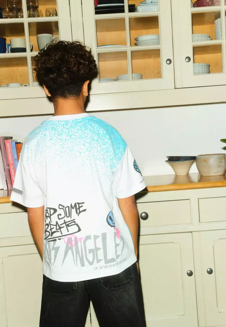 Relaxed Fit Short Sleeve Graphic T-Shirt