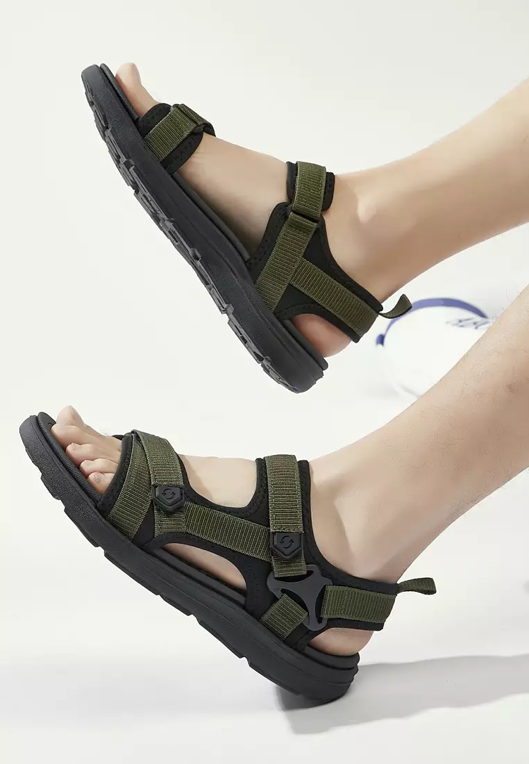 Heel Velcro Strappy Sandals KB1902