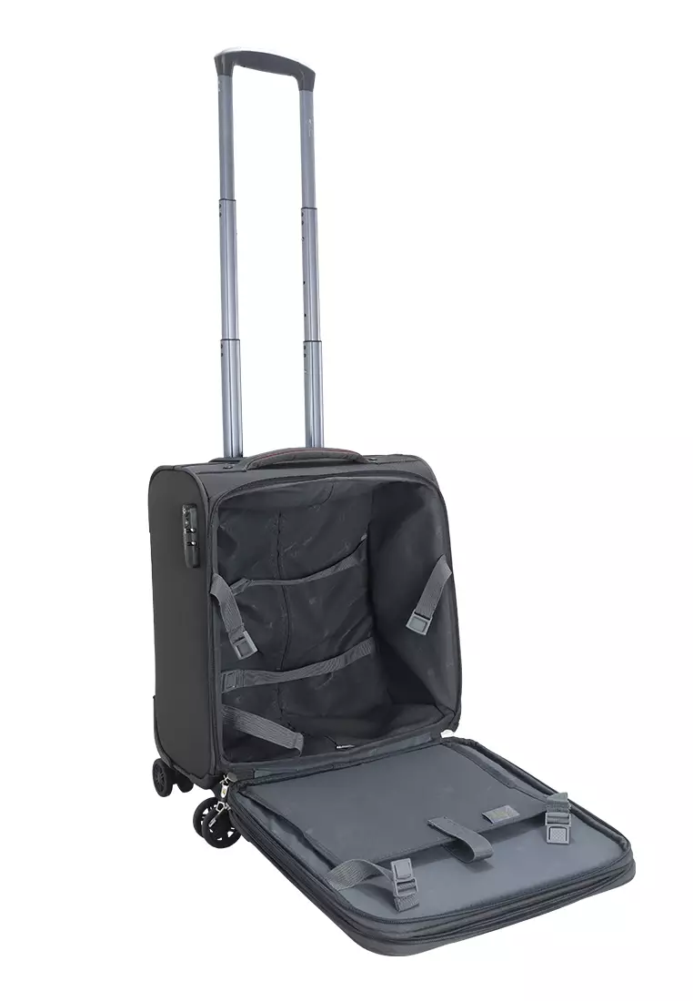 Cabin Bag Trolley Jack Nicklaus 73107 - 17 inch - Dark Grey