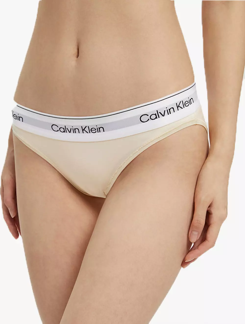 Jual Calvin Klein CK Underwear - MODERN COTTON NATURAL BIKINI BRIEF - Cream  Original 2024