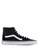 VANS black and white Core Classic SK8-Hi Sneakers VA142SH37NEWSG_2