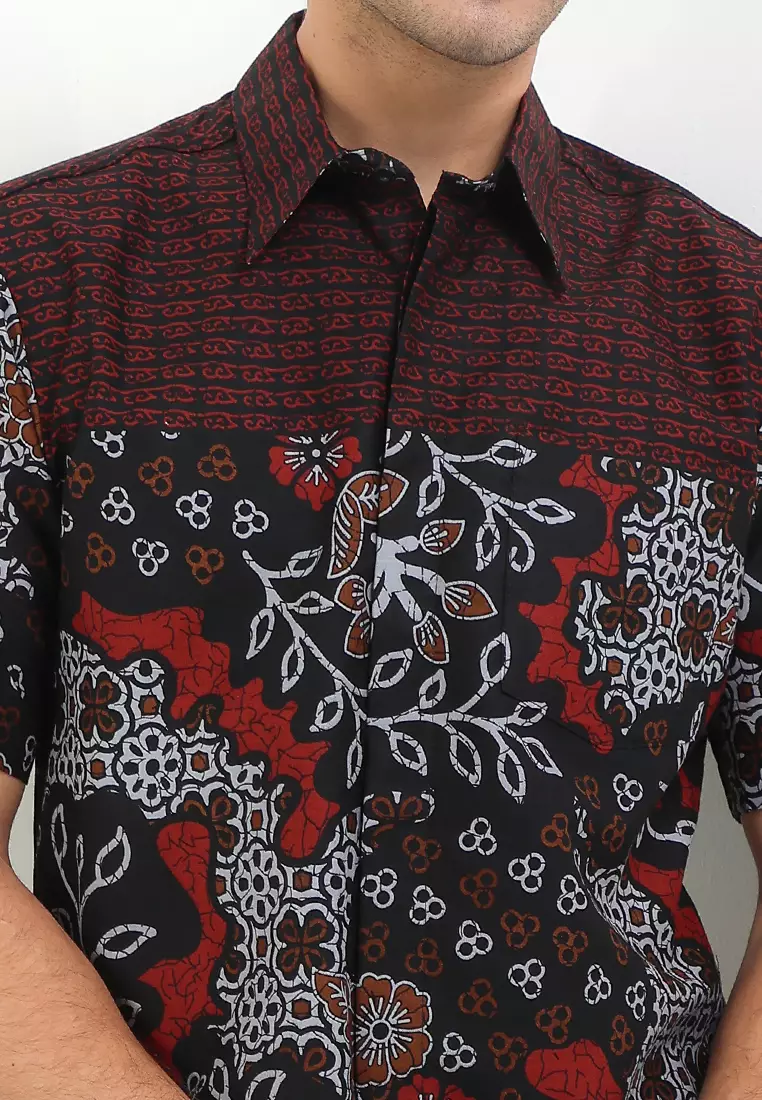 Hem Body Fit Batik Semanggi Sekar Jagad