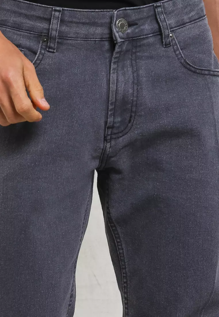 Original 5 Pocket Straight Stretch Denim Pants