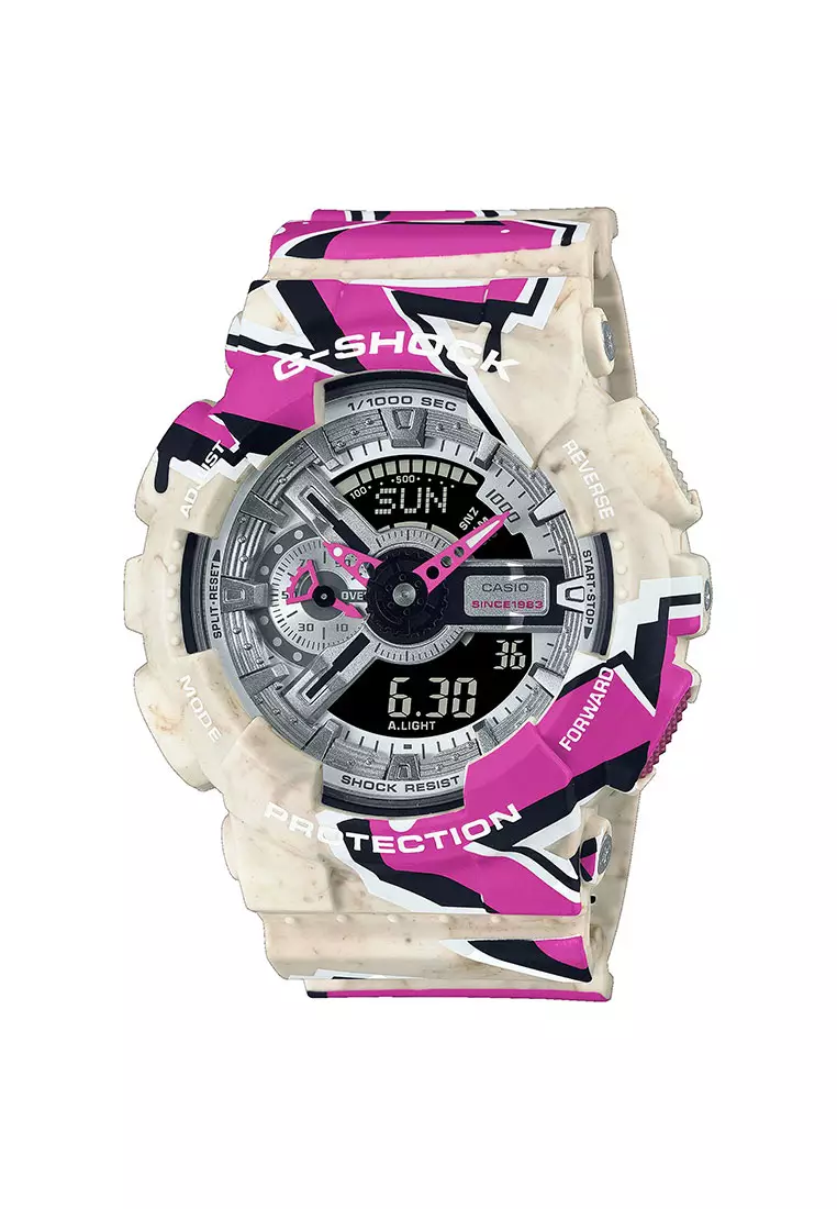 Jual G-shock Casio G-SHOCK Jam Tangan Pria Pink Ivory Black