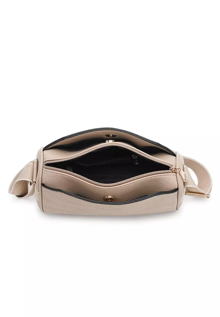 Women's Shoulder Bag / Sling Bag / Crossbody Bag - Khaki / Beige