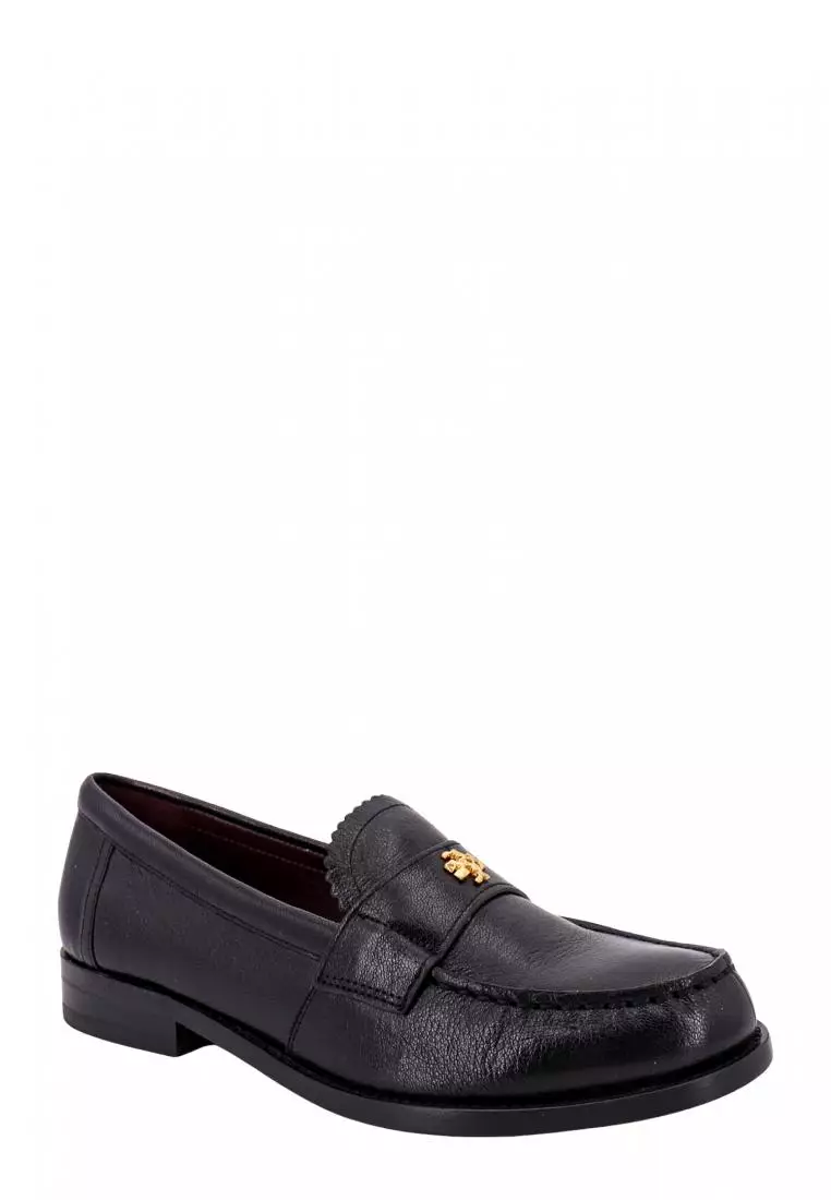 Buy TORY BURCH TORY BURCH Leather loafer Black 2024 Online