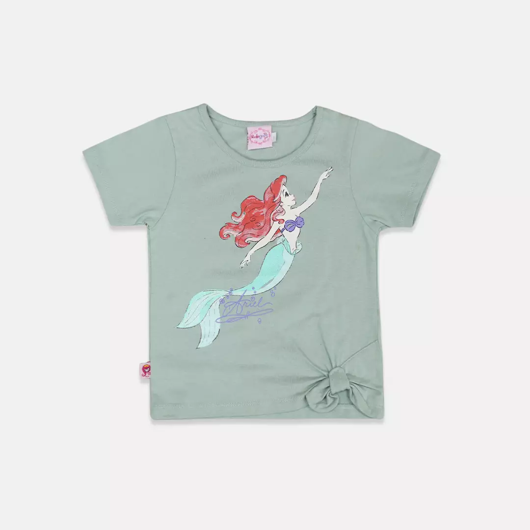 Kaos Anak Perempuan Hijau/ Tshirt Girl Green/ RJG Ariel