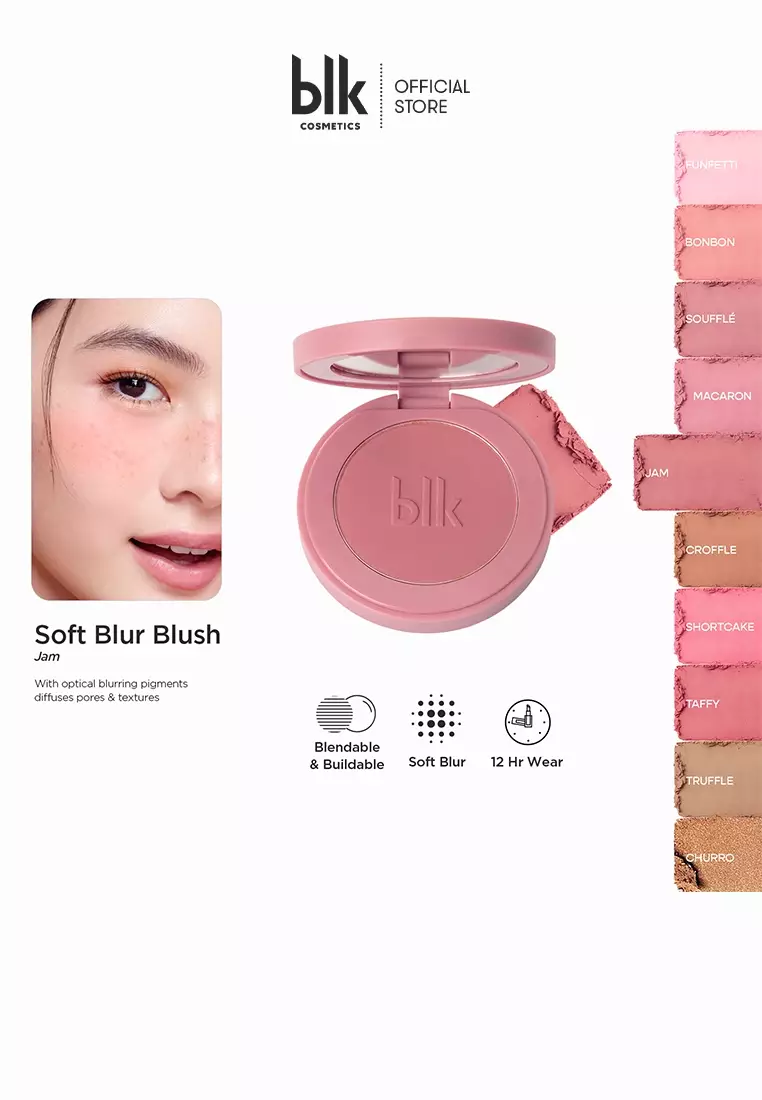 Discount on blk cosmetics  shoes - SKU: Blk Cosmetics Soft Blur Powder Blush Jam