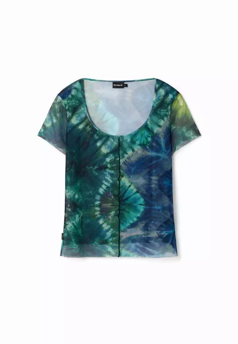 Tie-dye short-sleeve T-shirt 