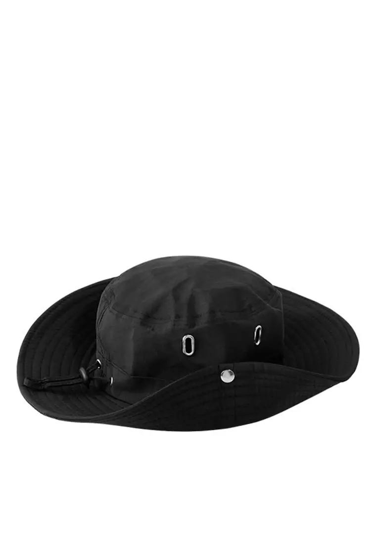 Black fisherman hat for women, Men's Fashion, Watches