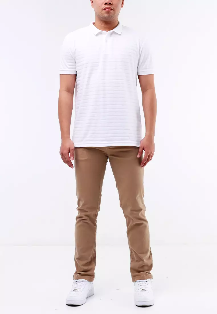 Collared Shirt Jacquard