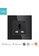 Bardi BARDI Smart Wall Socket UNI - Black 3B717HLAD0117DGS_1