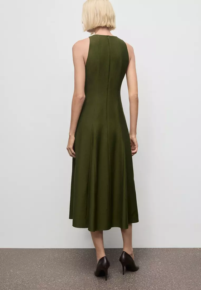 A-Line Dress With Godets