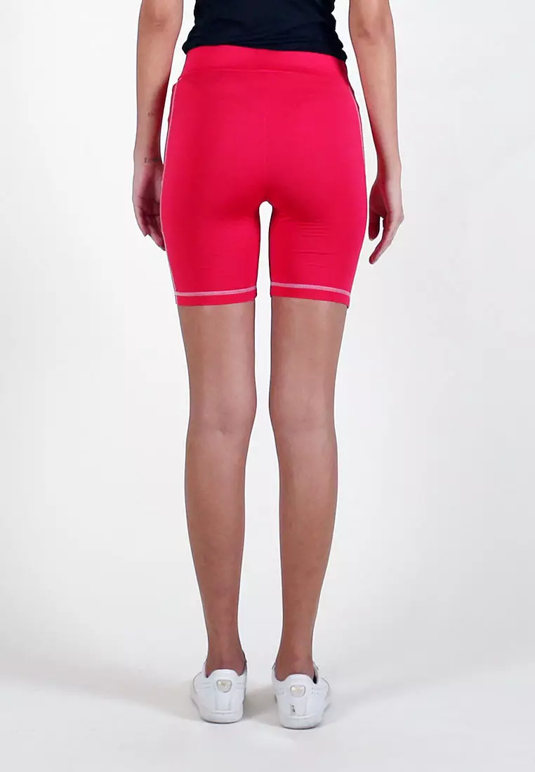 Red short tights on sale