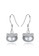 Rouse silver S925 Personality Geometric Stud Earrings 9880AAC42721BDGS_1