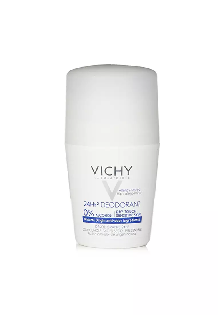 VICHY - 24Hr Deodorant Dry Touch Roll-On (For Sensitive Skin) 50ml/1.69oz