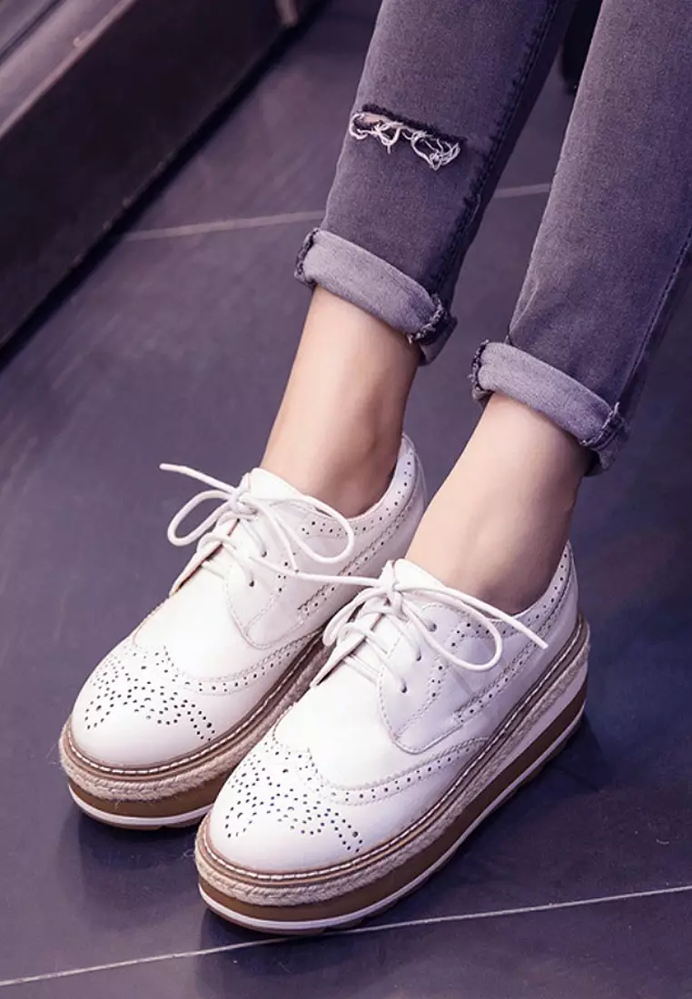 Buy Twenty Eight Shoes Platform Brouge Oxford Shoes VF867 2024