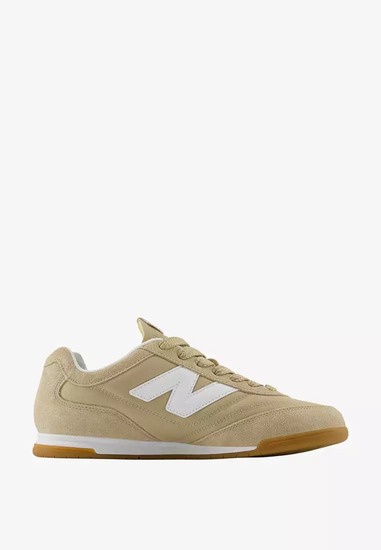 Discount on New Balance  shoes - SKU: RC42 Unisex Sneakers Shoes - Beige/White