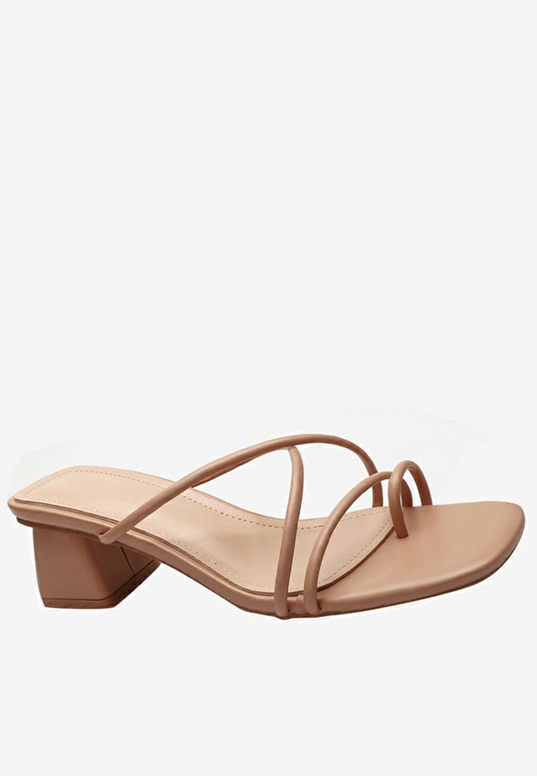 Cross Strap Clip Toe Sandals TE9448-13