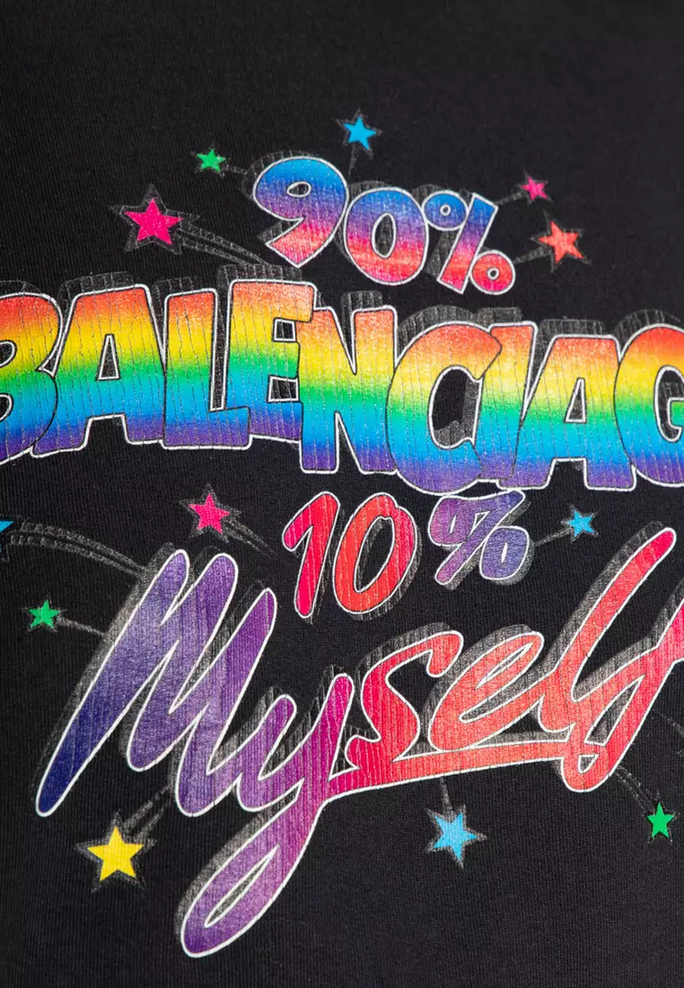 90/10 Small Fit Hoodie in Black