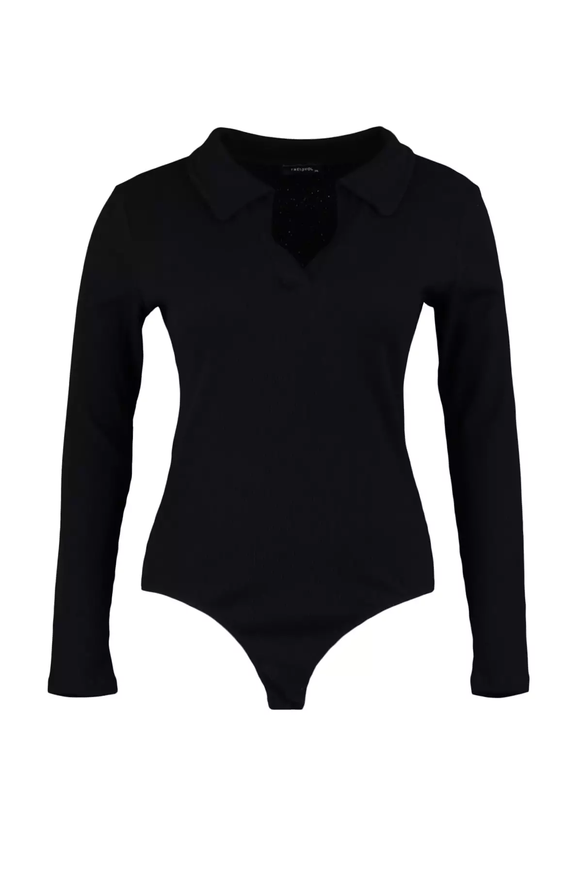 Plus Size Collar Neck Bodysuit